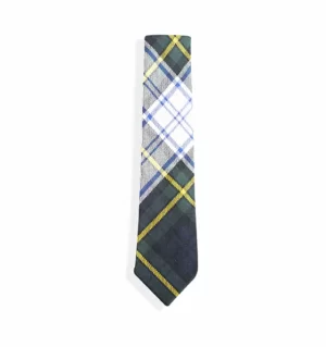 Dress Gordon Tartan Tie on a plain background