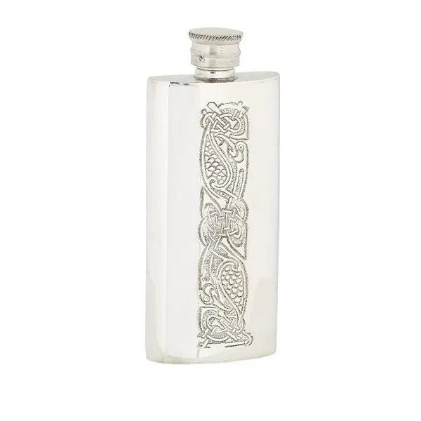 Celtic Pattern Flask
