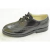 Left side of black Piper Ghillie Brogues