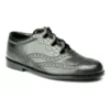 Boy's ghillie brogue in the same classic style as the adults shoe but modified with a rubber ribbed sole.