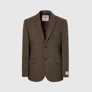Brown Harris Tweed Jacket