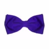 Royal blue bow tie - on a plain background